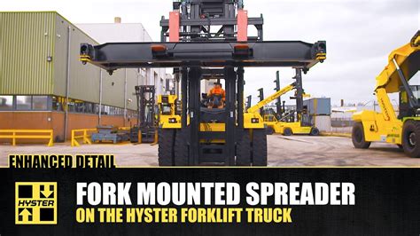 electrical box for spreader on hyster lift truck|hyster container lift.